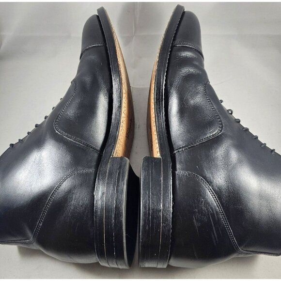 Allen Edmonds Men\'s Brantley Park Avenue Black Leather Cap-Toe Dress B Size 5.5E main image 11